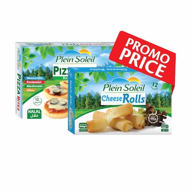 Plein Soleil Mini Pizza 300GR+ Cheese Rolls 300GR