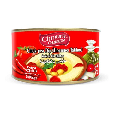 Chtoura Garden Chickpea Dip W Chili 420GR