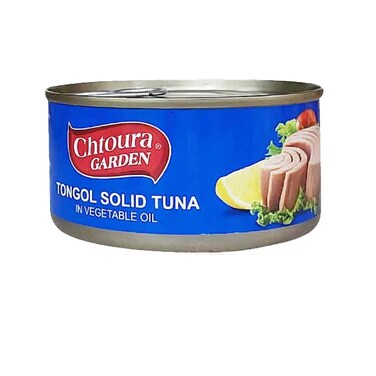Chtoura Garden Tuna In Vegetables Oil 185GR