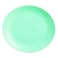 Diwali Light Turquoise Plate 25CM