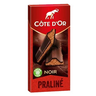 Cote D&#39;or Noir Fond Praline 200GR