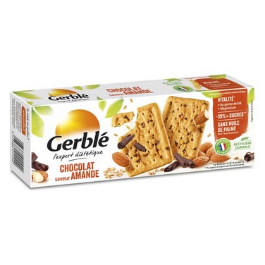 Gerble Biscuits Chocolate Amande 200GR