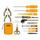 Ingco 13 Pieces Telecom Tools Set