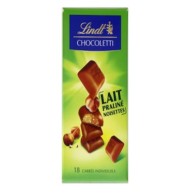 Lindt Chocoletti Chocolate Hazelnuts 100GR