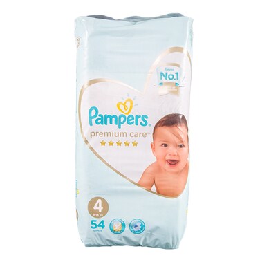 Pampers Premium Care Size 4 54&#39;S 15% Off