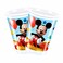 8 Plastic Cups Mickey 180/200CC