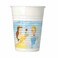 8 Plastic Cups Princess 180/200CC