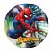 8 Paper Plates Spiderman Warior 23CM