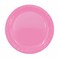 8 Paper Plates Pink 23CM