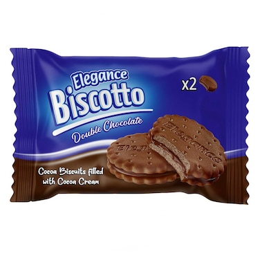 Elegance Choco Biscotto Double Chocolate 34GR