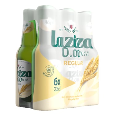 Laziza Plain Bottle 6X33CL