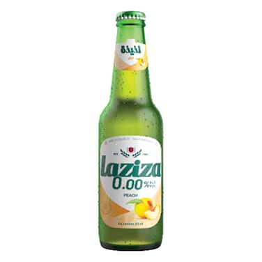 Laziza Peach Bottle 33CL