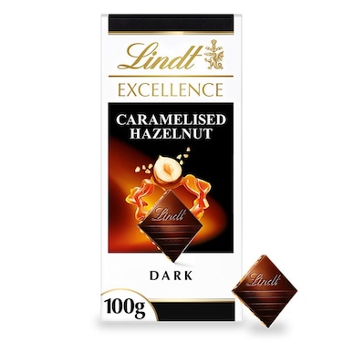 Lindt Excellence Caramelised Hazelnut 100GR