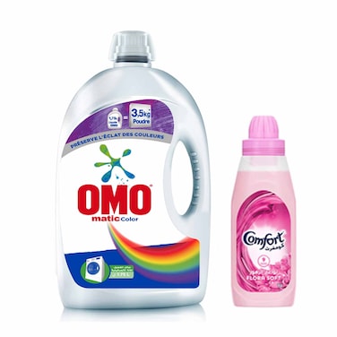 Omo Gel Color 1.75L+Comfort Pink 1L