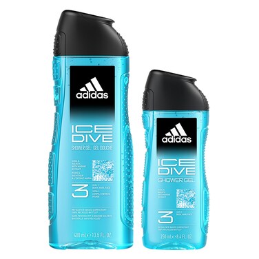 Adidas Shower Gel For Men Ice Dive 400+250ML Free