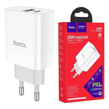 Hoco Adapter Pd20W + Qc3.0 Eu