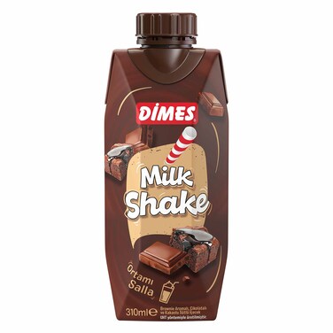 Dimes Brownie And Chocolate Milkshake 310ML