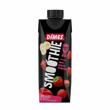 Dimes Red Smoothie Strawberry and Banana 310ML