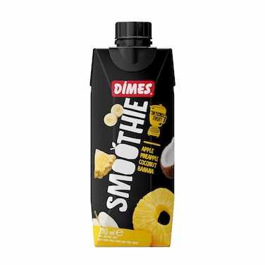 Dimes Yellow Smoothie  Pineapple Coconut And Banana 310ML