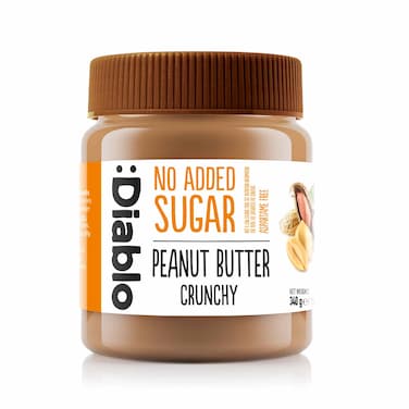 Diablo No Added Sugar Crunchy Peanut Butter