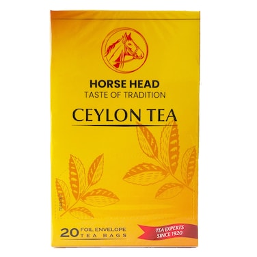 Horse Head Black Tea 20 Foil Bags