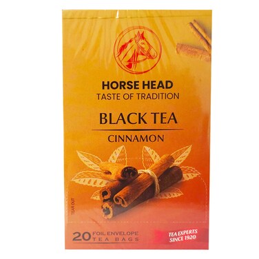 Horse Head Black Tea Cinamon 20 Bags
