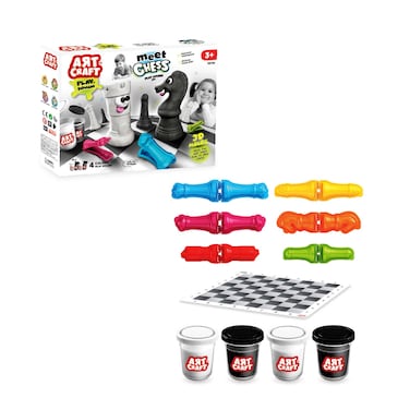Art Craftchess  Play Dough 4X56GR