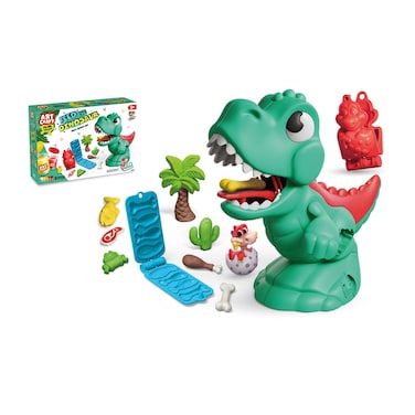 Art Craft Feed Dinosaur Play Dough