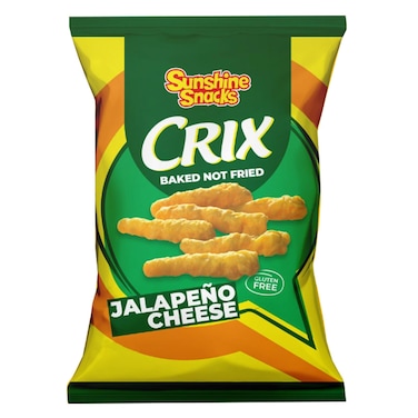 Crix Jalapeno Cheese Chips 45GR