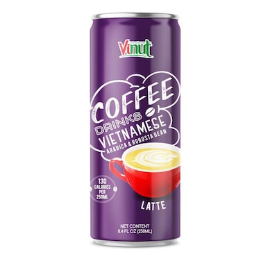 Vinut Iced Coffee Drink Latte 250ML