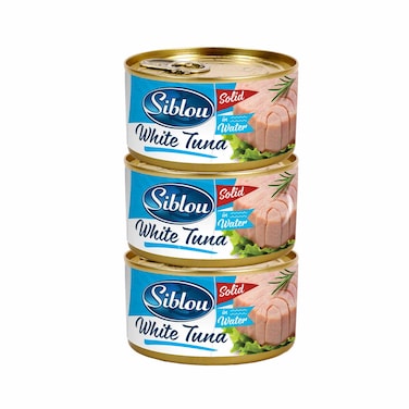 Siblou Tuna Water 185GRX3