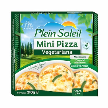 Plein Soleil Mini Piza Vegetariana 170GR