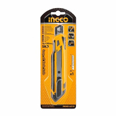 Ingco Snap-Off Blade Knife 179MM Sk5