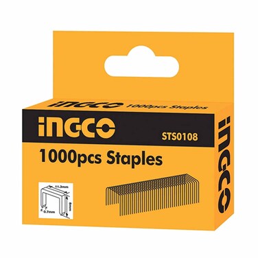 Ingco Staples 1000 Pieces 12MM