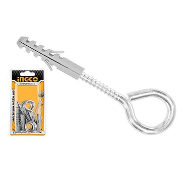 Ingco Screw Plug With Eye Screw 6 Pieces 5MM