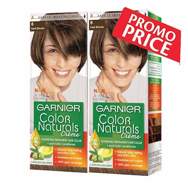Garnier Color Nature Dark Blond N6 X2