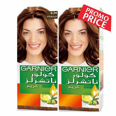 Garnier Color Nature Chocolate N6.34 X2