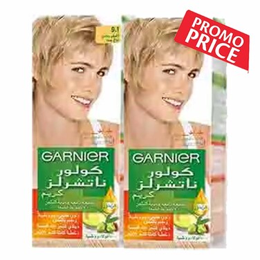 Garnier Color Nature Light Ash Blonde N9.1 X2