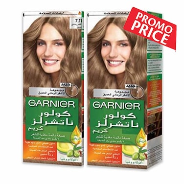 Garnier Color Nature Ash Blonde N7.11 X2