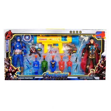 Avengers Ejection Gun Playset With Figurines