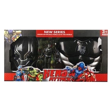 Hero Attack Balck Panther Playset