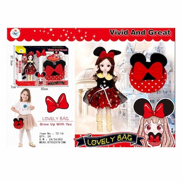 Minnie Mouse Doll With Bag