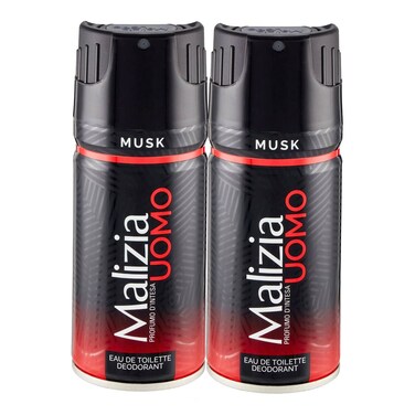 Malizia Men Deo Musk 150MlX2