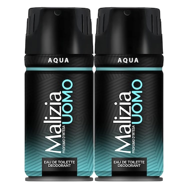 Malizia Men Deo Aqua 150MlX2