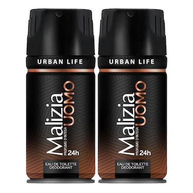 Malizia Men Deo Urban 150MlX2