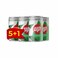 7UP ZERO CAN 185ML 5+1