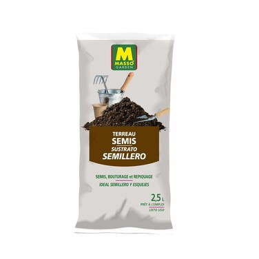 Masso Garden Terreau Semis 2.5 L