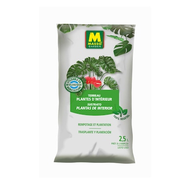 Masso Garden Terreau Interieur 2.5 L