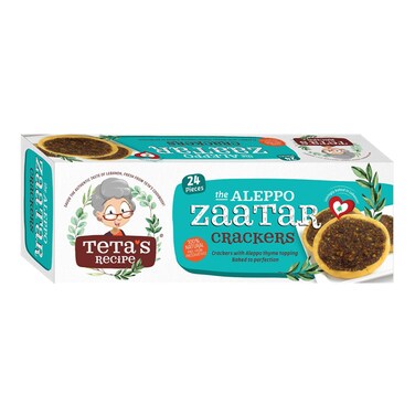Teta Zaatar Aleppo Crackers 120GR