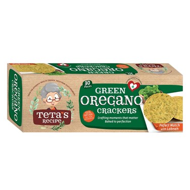 Teta Oregano Crackers 90GR